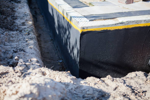 SJ Waterproofing Pros completing home waterproofing near Burlington, OH